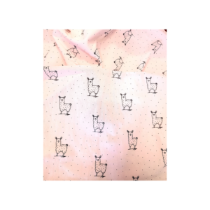 Pink Llama Cot Duvet Set (Standard)